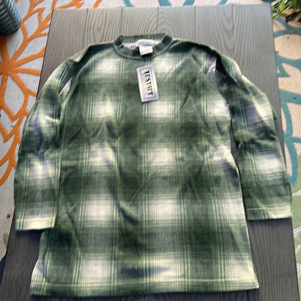 Vintage Thermal Henley / New